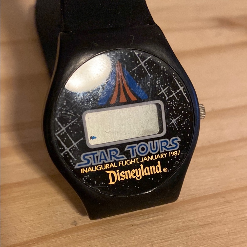 Disney Star Tours vintage watch
